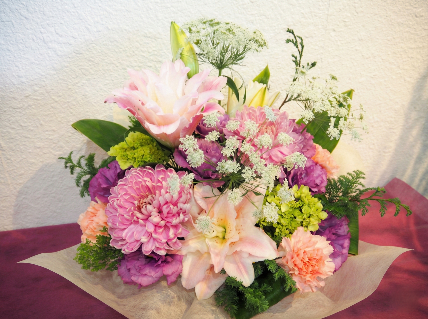 パステル調のアレンジ