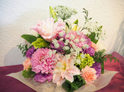 パステル調のアレンジ