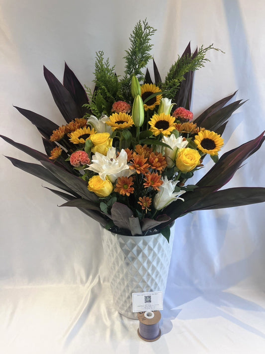 会場花アレンジ　オープン記念送料無料（大阪府内のみ）