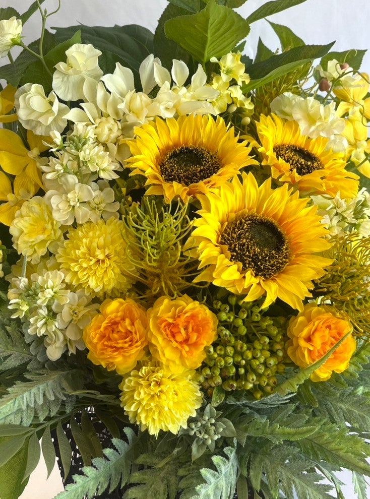 アーティフィシャルフラワー　台付 　オープン記念送料・立札無料