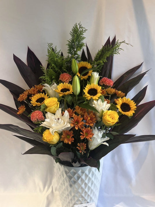 会場花アレンジ　オープン記念送料無料（大阪府内のみ）