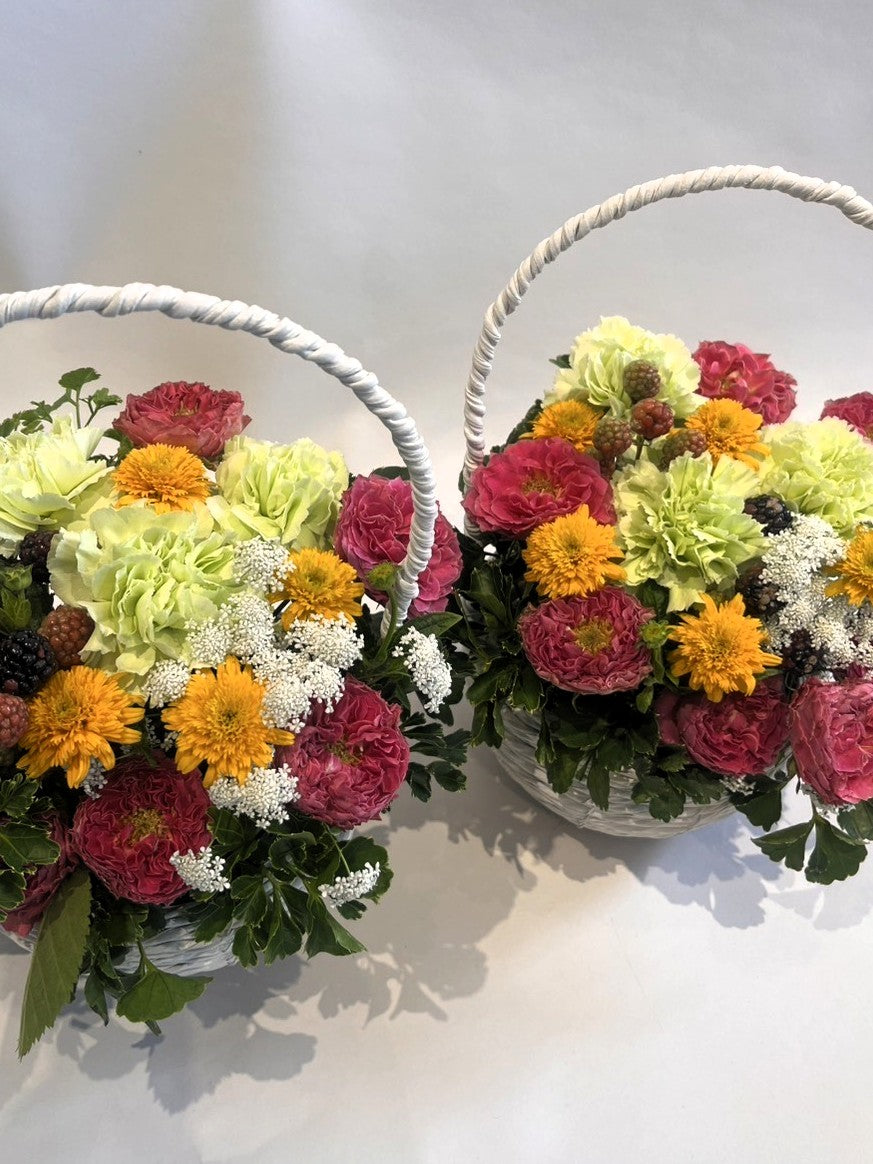カラフルなおまかせアレンジ 　オープン記念送料無料（大阪府内のみ）