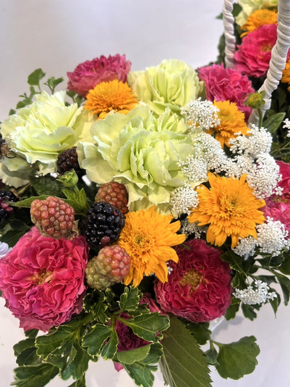 カラフルなおまかせアレンジ 　オープン記念送料無料（大阪府内のみ）