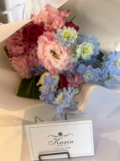 お任せ花束4,000円　オープン記念送料無料（大阪府内のみ）