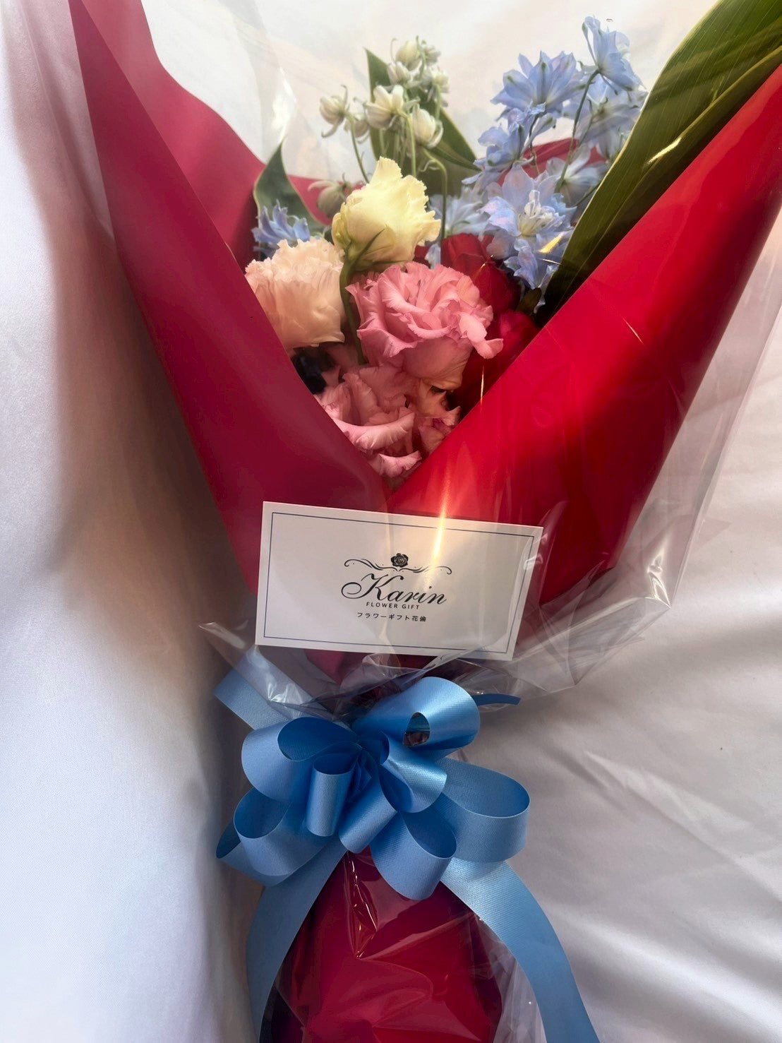 お任せ花束4,000円　オープン記念送料無料（大阪府内のみ）