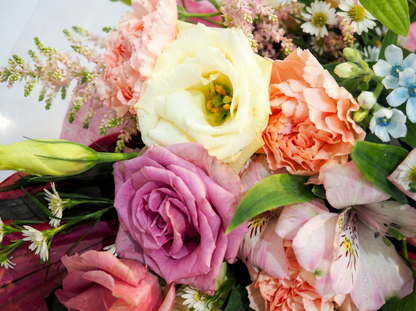 パステル調のブーケ