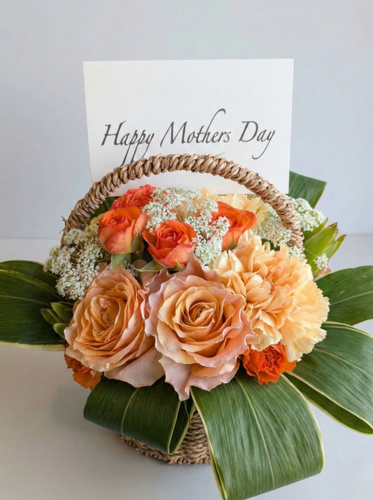 【母の日】薔薇やカーネーションのアレンジメント