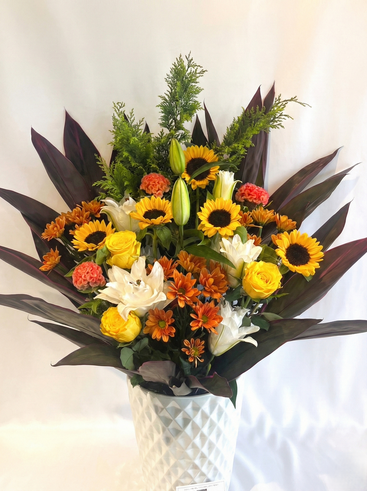 会場花アレンジ　オープン記念送料無料（大阪府内のみ）