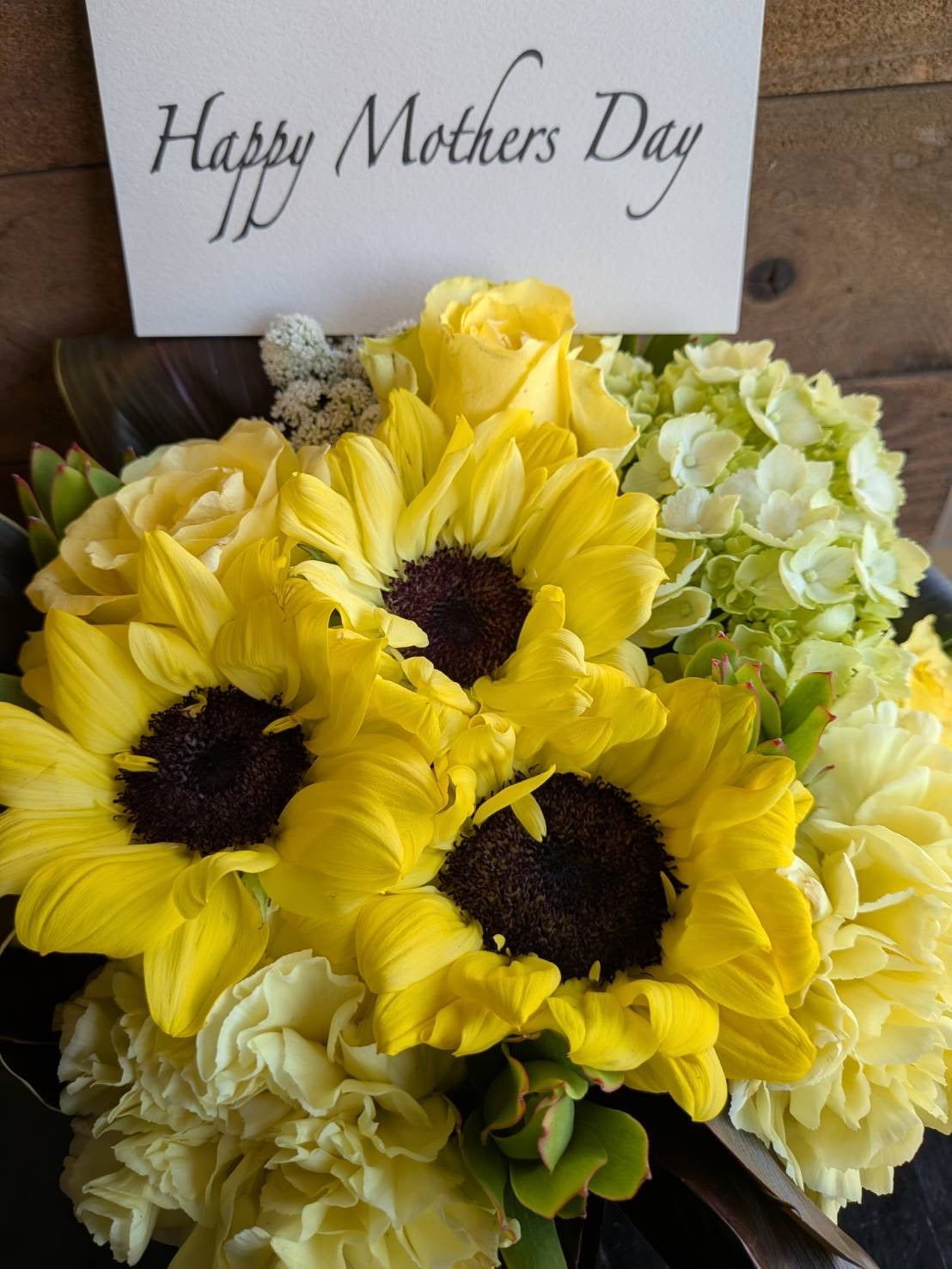 【母の日】向日葵アレンジメント