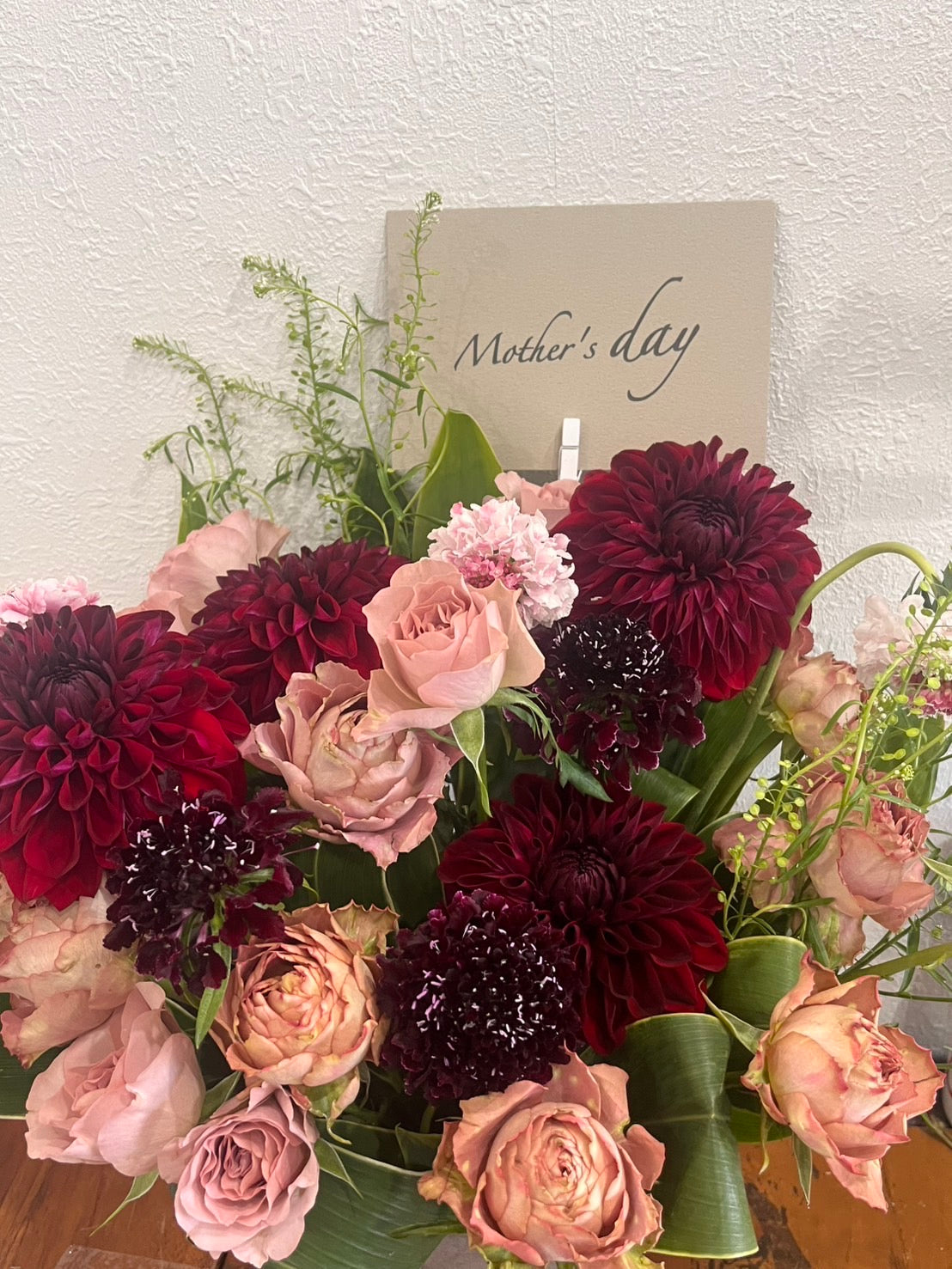 【母の日】Dahliaのアレンジメント