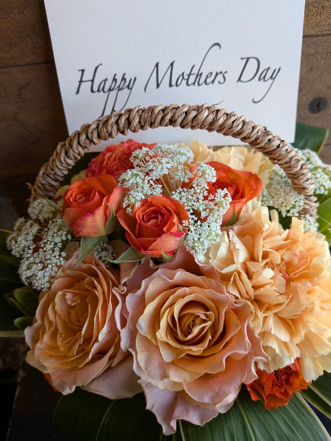 【母の日】薔薇やカーネーションのアレンジメント