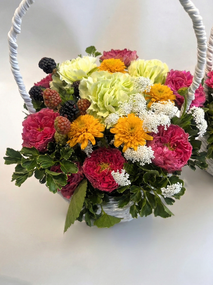 カラフルなおまかせアレンジ 　オープン記念送料無料（大阪府内のみ）