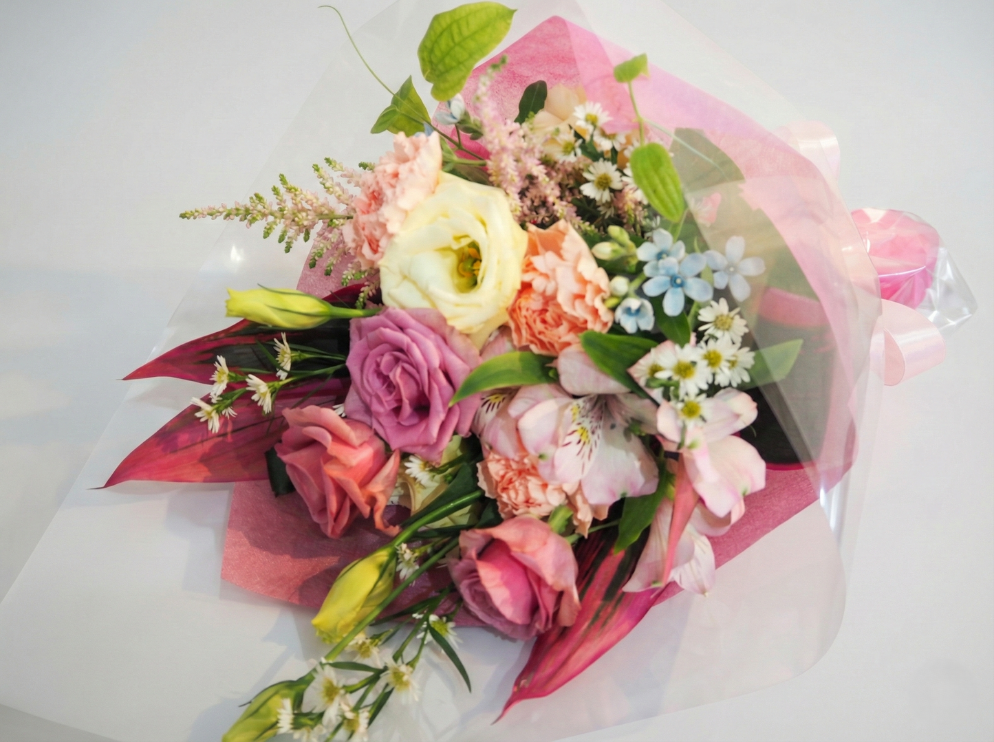 パステル調のブーケ